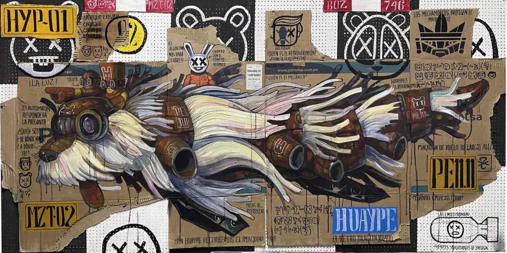 Huaype — pintura de Rafael Lanfranco
