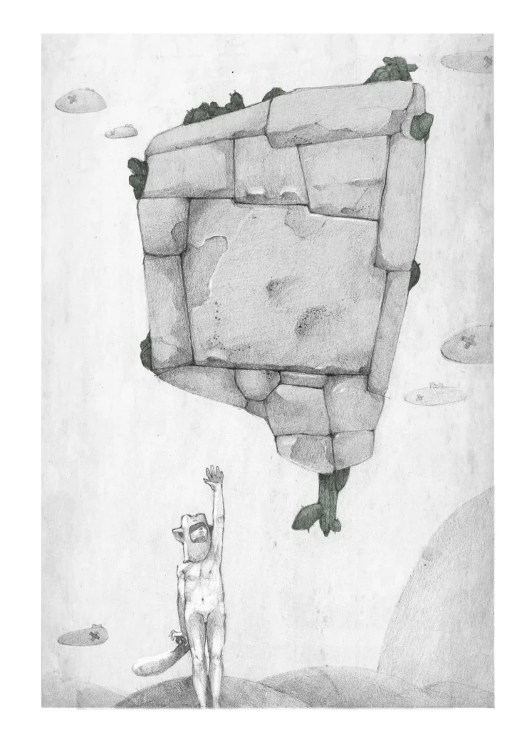 Piedra Flotante — print de Rafael Lanfranco