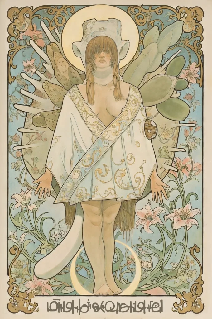 Tarot Sacerdotisa — print de Rafael Lanfranco